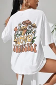 Unisex Love Yourself Baskılı T-shirt - 10