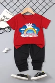 Çocuk Unicorn  Alt - Üst Eşofman Takımı thumbnail 3