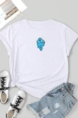 Unisex Su Avatar Baskılı T-shirt - 9