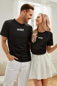 Unisex Nasa Baskılı T-shirt - 11