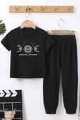 Çocuk Sun Moon Alt - Üst Eşofman Takımı - 1
