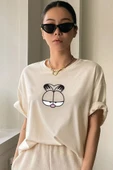 Unisex Garfield Baskılı T-shirt thumbnail 1