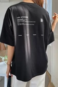 Unisex Life Baskılı T-shirt - 3