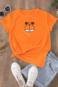 Unisex Garfield Baskılı T-shirt thumbnail 7