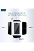 360° Anti-Static ESD Hayalet ESD Kırılmaz Cam (4 yandan görünmeyen) Iphone 14 Plus thumbnail 2