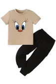 Çocuk Tweety Alt - Üst Eşofman Takımı thumbnail 1