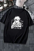 Unisex Jujutsu Kaisen Baskılı T-shirt thumbnail 1