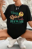 Unisex Hawaii Tasarım Tshirt thumbnail 1