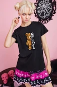 Unisex Boys Bear Baskılı T-shirt thumbnail 5