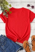 Unisex Boys Bear Baskılı T-shirt thumbnail 4