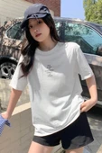 Unisex The Power Of Baskılı Tasarım Tshirt - 12