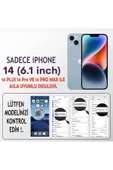 Iphone 14 Uyumlu Baklalı Desenli Kılıf ( Gold ) - 4