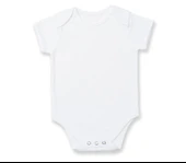 Sema Baby Prematüre Yarım Kol Penye Çıtçıtlı Badi - Beyaz thumbnail 1