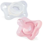 Chicco PhysioForma Mini Soft 2'li Emzik 2-6 Ay Kız thumbnail 2