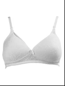 Sema Baby Dantelli Emzirme Sütyen Beyaz 90 Beden thumbnail 1