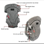 Baby2go 3 in 1 Kanguru - Mavi thumbnail 3