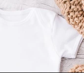 Sema Baby Prematüre Yarım Kol Penye Çıtçıtlı Badi - Beyaz thumbnail 5