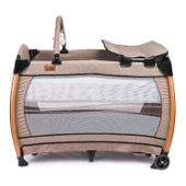 Comfymax Power Park Yatak Oyun Parkı 70x110 - Wood Brown - 3