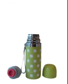 Sema Baby Puantiyeli Bebek Termosu 350 ml - Yeşil - 2