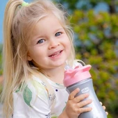 Chicco Pop-Up Pipetli Bardak 2 Yaş+ 350 ml - Pink thumbnail 5