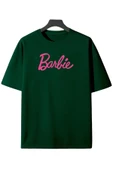 Barbie Baskılı 2'li Paket Kadın Oversize Tshirt thumbnail 5