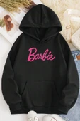 Unisex Oversize BARBIE Baskılı Sweatshirt thumbnail 1