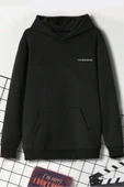 Unisex Oversize L.B Baskılı Sweatshirt thumbnail 1