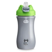 Chicco Pop-Up Pipetli Bardak 2 Yaş+ 350 ml - Green thumbnail 1