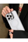 Iphone 16 Uyumlu Standlı Case Pro Lensli Magsafe Destekli Kılıf - 1