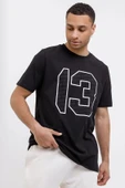 Erkek 13 Baskılı Oversize Tshirt - 5