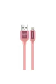Cl-80 Lightning 1 Metre Hızlı Şarj Ve Data Kablo - Pembe - 1