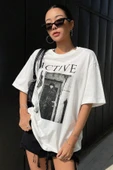 Unisex Active Baskılı Oversize Tshirt thumbnail 1