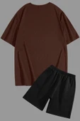 Unisex Sunshine Baskılı Şort Takım - 6