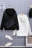 2'li Paket Baskılı Erkek - Kız Çocuk Rahat Kalıp Sweatshirt - 3