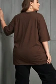 Unisex Special Agent Baskılı Oversize Tshirt - 2