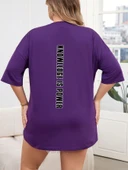 Unisex Knowledge is Power Baskılı Tasarım Tshirt - 9