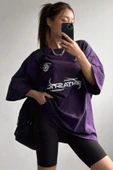 Fantastic Baskılı Unisex Oversize Tshirt - 7