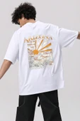 Unisex Sırt Baskılı Arizona Oversize Tshirt thumbnail 7