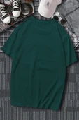 Erkek Milano Baskılı Oversize Tshirt - 9