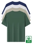 Unisex Basic Model 4'lu Tshirt thumbnail 2