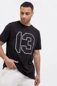 Erkek 13 Baskılı Oversize Tshirt - 4