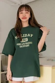 Unisex Holiday Baskılı Tasarım Tshirt thumbnail 12
