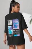 Unisex Find Your Way Baskılı Tasarım Tshirt thumbnail 1