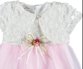 9-18 Ay Kız Bebek Yazlık Elbise | Pamuklu Çocuk Elbise | Trend Yaz Modas tüllü elbise - 11