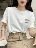 Unisex Good Days Baskılı Tasarım Tshirt thumbnail 1