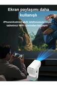 Şarjlı Projeksiyon | Kendinden Şarjlı Projeksiyon Cihazı | Şarjlı Mini Projeksiyon | Led Projektör - 6