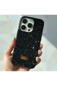 Iphone 16 Plus Uyumlu Lux Premium Taşlı Kılıf - 1