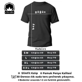 Unisex Scream Baskılı Tasarım Tshirt - 11