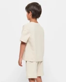 Çocuk NewYork Baskılı Pamuklu Tshirt - 11