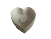 PinkRose  Beyaz 12 Li Mini Silikon Kalp Kek Kalıbı,muffin Kalıbı ,airfryer kabı 12 Adet - 3